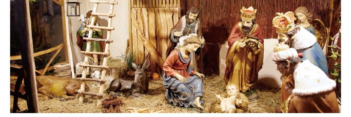 キリスト誕生の時を表すクリッペ